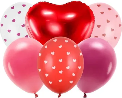 Image de Jeu de ballons 6 pcs Be mine Valentine