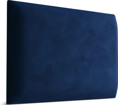 Produktbild von Muralo Polsterpaneel WANDKISSEN Wandpolster Bettkopfteil Wandpaneel Magic Velvet Dunkelblau 60 cm x 40 cm