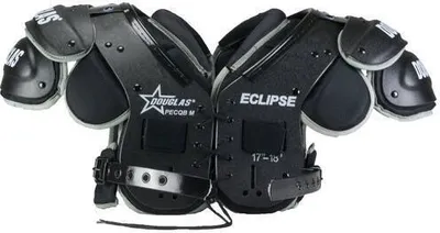 Obrázek produktu pro Douglas Eclipse PECQB Black Edition ramenní chrániče pro americký fotbal velikosti XL