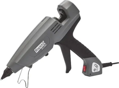 Immagine prodotto di Pistola per colla a caldo Rapid PRO EG380, 400 W, portata 2200 g/h, temperatura regolabile 120-230 °C, grilletto a 4 dita