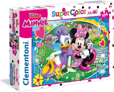 Produktbild von Clementoni 104 Teile Maxi Puzzle Minnie Maus
