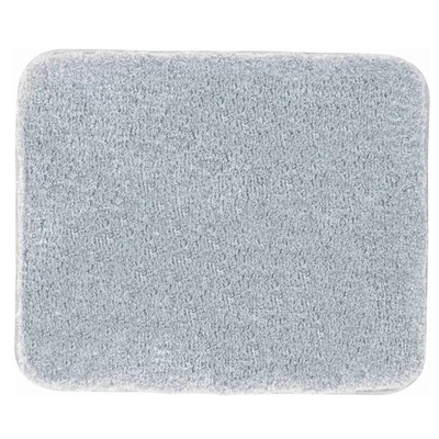 Produktbild von WC-Vorleger Badteppich Grund Melange 50 x 60 cm silbergrau