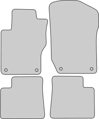 Produktbild von Luxus Fußmatten für Mercedes M-Klasse W164 Bj. 2005-2011