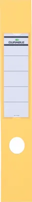 Produktbild von Ordnerrückenschild Ordofix breit 60x390mm gelb VE=10x10 Stück