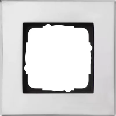 Zdjęcie produktu dla GIRA 021110, Chrom, Bezśrubowe, 95 mm, 95 mm, 9,85 mm, 1 szt.