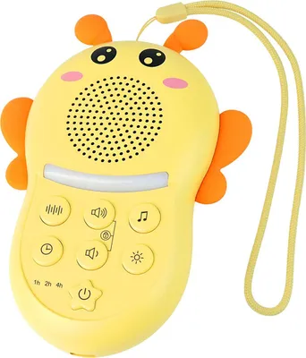 Produktbild von Tragbarer Baby Einschlafhelfer – 16 Geräusche, Weißes Rauschen, Nachtlicht, USB-C, ideal für Reisen