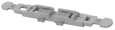 Produktbild von WAGO Befestigungsadapter 1-fach Grau