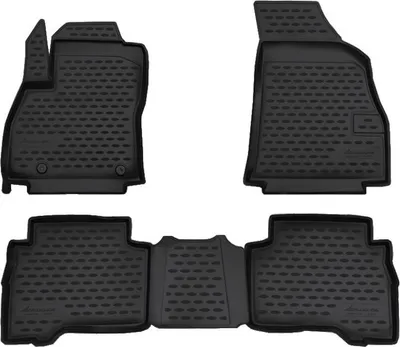 Image de Tapis de sol caoutchouc Novline Peugeot Bipper 2008-2016 (5 places)