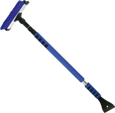Produktbild von Eiskratzer mit Bürste blau 100-145 cm
