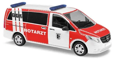 Zdjęcie produktu dla Busch 51157 – Mercedes-Benz Vito w skali 1:87, FW Datteln – nowy