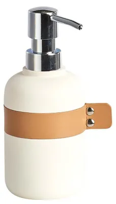Obrázok produktu pre Dávkovač mydla, dávkovač na tekuté mydlo, biely, ZELLER - ZELLER