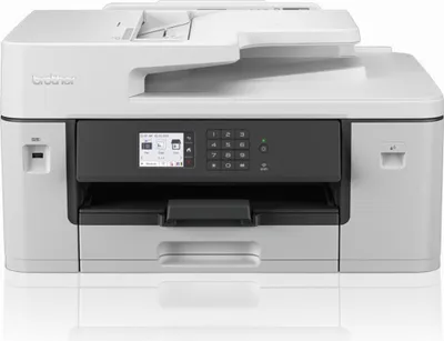Produktbild von Brother MFC-J6540DW, Tintenstrahl, Farbdruck, 1200 x 4800 DPI, A3, Direktdruck, Grau, Weiß