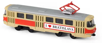 Zdjęcie produktu dla Tramwaj metalowy 16 cm Bratysława