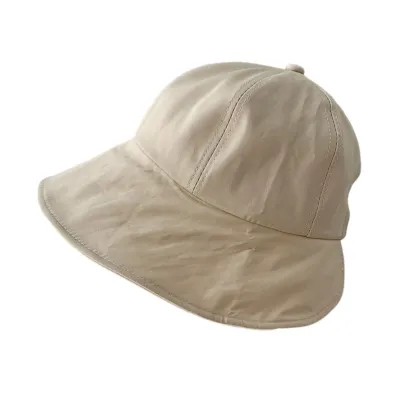 Produktbild von Sommer-Fischerhut für Damen, große Krempe, faltbar, doppelseitig, Sonnenschutz, UV-Schutz, atmungsaktiv, tragbar, für Camping, Strand, Reisen, Gartenarbeit, Sonnenhut, Kappe, Beige