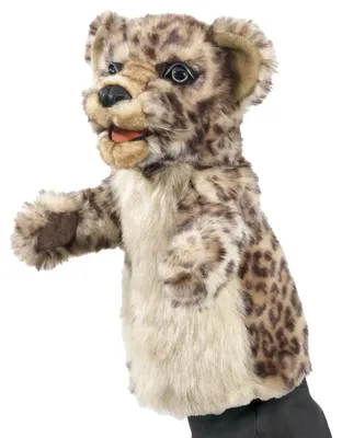 Produktbild von Folkmanis Handpuppe Leopardenjunges 36 cm