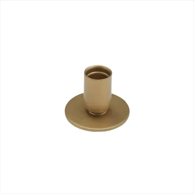 Produktbild von 1x Kerzenhalter Kerzenständer Gold Tafelkerzen Stabkerzen Hochzeit Deko 2861