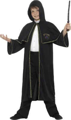 Produktbild von Smiffys - Umhang für Kinder SM1750 (128-134) (Schwarz)