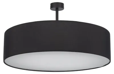 Obrázek produktu pro TK Lighting Černé závěsné svítidlo Rondo 600mm pro žárovku 4x E27 TK4245