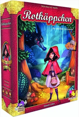 Produktbild von Asmodee Rotkäppchen, Brettspiel, Rollenspiele, 7 Jahr(e), 15 min, Familienspiel