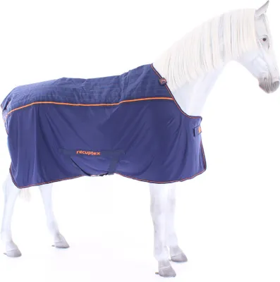 Produktbild von Bucas Therapy Cooler Abschwitzdecke, Farbe:Navy/Orange, Größe:145