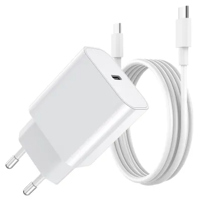 Image de Chargeur USB-C BHHB 20W, adaptateur secteur conçu pour les appareils Apple, notamment les iPhones