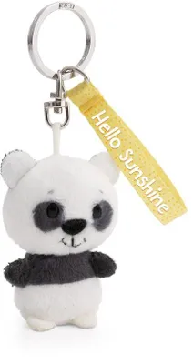 Obrázok produktu pre Plyšový prívesok na kľúče, 5 cm, biela panda
