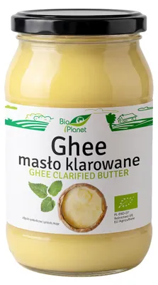 MASŁO KLAROWANE GHEE BIO 750 g (852 ml) - BIO PLANET