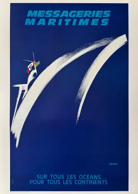 Immagine prodotto di Messageries Maritimes - Lefort - Poster 50x70 cm