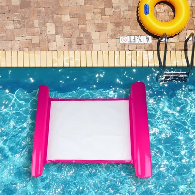 Produktbild von Wasserhängematte, aufblasbar, farblich sortiert