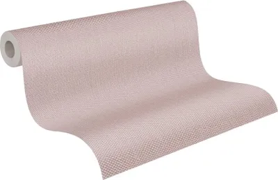 Image de Papier peint intissé 3955-28 Casual Living aspect tissé rose argenté