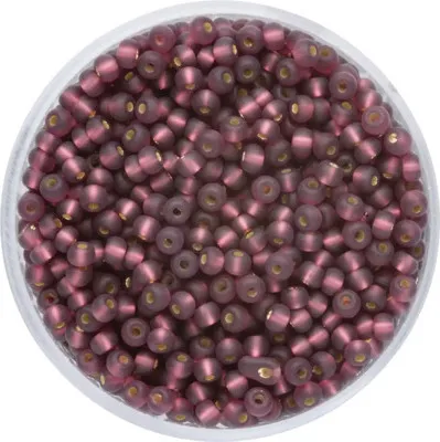 Produktbild von Rocailles matt lila 2,6 mm 17 g