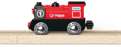 Produktbild von Hape E3703, Zugmodell, Vormontiert, Junge/Mädchen, Acrylnitril-Butadien-Styrol (ABS), Metall, Polyoxymethylen (POM), Thermoplastisches Elastomer (TPE), 1 Stück(e), 3 Jahr(e)