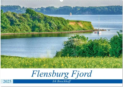 Produktbild von Flensburg Fjord (Wandkalender 2025 DIN A2 quer), CALVENDO Monatskalender