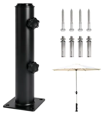Imagen del producto de Omgoods: Soporte ajustable para sombrilla con sujeción robusta
