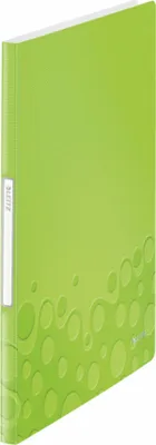 Produktbild von LEITZ Sichtbuch WOW A4 PP mit 20 Hüllen grün metallic