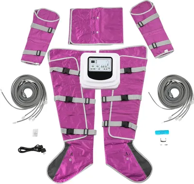 Obrázek produktu pro Oblek na zpevnění těla, tlaková terapie, lymfodrenáž, růžová barva, 220 V