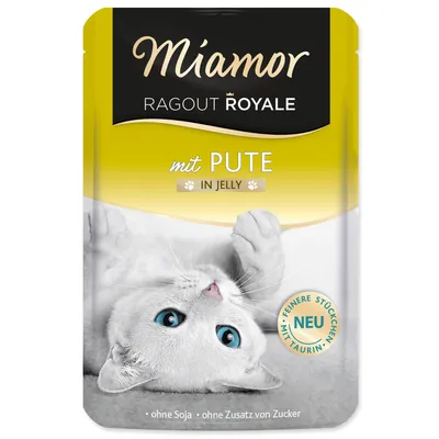 Produktbild von Miamor Royale mit Pute - feuchte Putenfutter in Gelee 100g Miamor