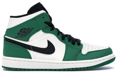 Imagen del producto de Jordan 1 Mid, color verde pino, talla 50.5 (UE)