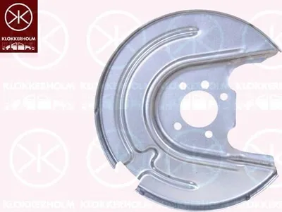Produktbild von KLOKKERHOLM Spritzblech Bremsscheibe für VW Golf VII Schrägheck (5G1, BQ1, BE1, BE2) Hinten Rechts 9535878 Ankerblech