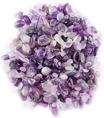 Produktbild von Lila Reiki Heilquarze Naturstein Chips