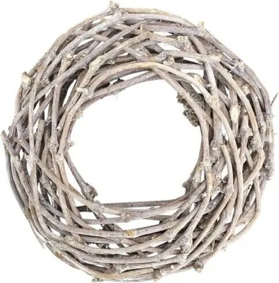 Produktbild von Kranz Weinreben natur Ø35cm x7cm Rebenkranz Herbst Türkranz Naturkranz Deko