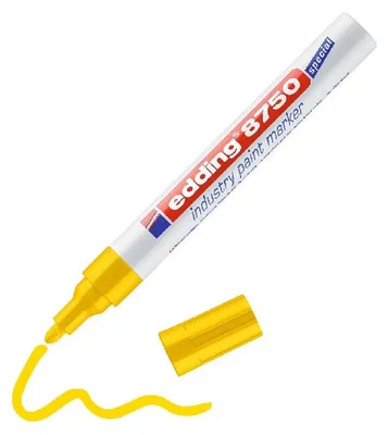 Obrázek produktu pro Edding 8750-5, 1 kusů, Žlutá, Jemný hrot, 2 mm, 4 mm, Vývoj představivosti