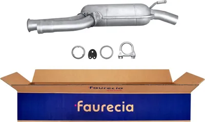 Produktbild von HELLA 8LC 366 025-221 Mittelschalldämpfer Schalldämpfer passend für MERCEDES-BENZ 190 (W201)