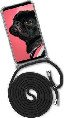 Produktbild von TWIST-Case + TWIST-Cord für Samsung Galaxy S9, Farbe:Black Diamond (Silber)