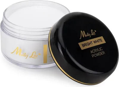 Image de MollyLac Poudre acrylique Blanc brillant 30 g