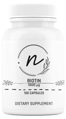 Produktbild von NaturePRO Biotin 5000 mcg 100 Kapseln