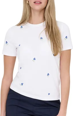 Produktbild von ONLKETTY S/S O-NECK TOP JRS NOOS Bright Whi M