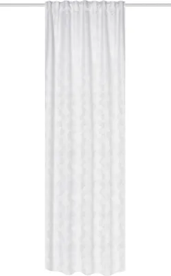 Produktbild von HOME WOHNIDEEN Verdunkelungsschal Gingko 225 x 135 cm 1x Verdunklungsschal Wollweiß