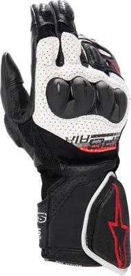 Image de Gants SP-8 AIR, ALPINESTARS (blanc/noir/rouge, taille 2XL)