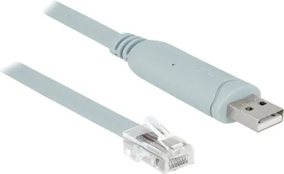 Immagine prodotto di DELOCK Adapter USB2.0/A St > Seriell RS232 RJ45 St 5.0m grau